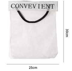 Túi lưới đựng đồ dán tường nhà bếp Velcro túi lưu trữ đựng đồ lót túi treo tất vớ cửa tủ quần áo A1861