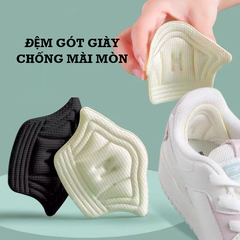 Miếng dán gót giày chống mài mòn, miếng đệm gót giày thể thao chống rộng có thể thay đổi kích cỡ A2524