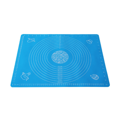 Thảm nhào bột silicon có vạch chia độ, thớt chống trượt và chống dính làm bánh tấm lót chống dính A3734