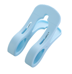 Kẹp đôi phơi quần áo chăn ga chống gió lớn kẹp nhựa kẹp quần áo kẹp ga trải giường gấu bông sấy khô A5013