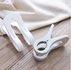 Kẹp đôi phơi quần áo chăn ga chống gió lớn kẹp nhựa kẹp quần áo kẹp ga trải giường gấu bông sấy khô A5013