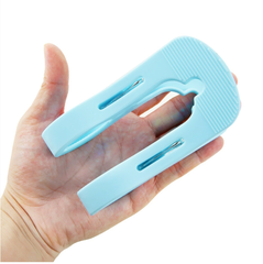 Kẹp đôi phơi quần áo chăn ga chống gió lớn kẹp nhựa kẹp quần áo kẹp ga trải giường gấu bông sấy khô A5013