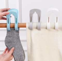 Kẹp đôi phơi quần áo chăn ga chống gió lớn kẹp nhựa kẹp quần áo kẹp ga trải giường gấu bông sấy khô A5013