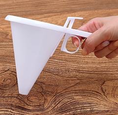 Dụng cụ chia bột bánh cầm tay, tách kem sô cô la, phễu nhọn chia bột phụ kiện làm bánh L0942