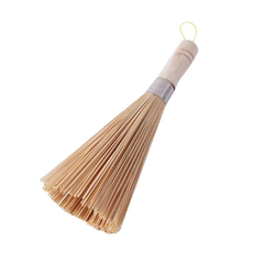 Bàn chải cọ xoong nồi sợi tre tự nhiên chổi cọ vệ sinh nồi chén bát nhà bếp cọ rửa sợi tre đa năng L1014