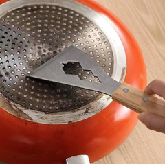 Xẻng cạo vệ sinh đa năng bằng thép không gỉ dày dặn, dụng cụ cạo xi măng, dụng cụ cạo nồi tường vữa L1032