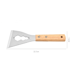 Xẻng cạo vệ sinh đa năng bằng thép không gỉ dày dặn, dụng cụ cạo xi măng, dụng cụ cạo nồi tường vữa L1032