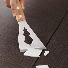Xẻng cạo vệ sinh đa năng bằng thép không gỉ dày dặn, dụng cụ cạo xi măng, dụng cụ cạo nồi tường vữa L1032