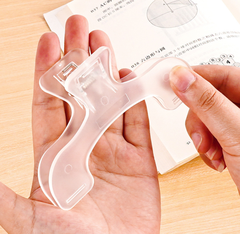 Kẹp sách Baogaitou văn phòng phẩm kẹp sách cố định kẹp hồ sơ học sinh kẹp giấy kiểm tra dữ liệu L1041