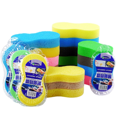 Bọt biển rửa xe hình số 8 bọt biển nén chân không hình tổ ong rửa xe đánh bóng xe L1052