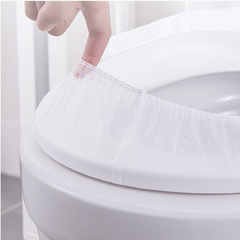 Tấm lót bồn cầu vải không dệt dùng một lần dày dặn, bệ ngồi bồn cầu du lịch khách sạn phòng vi khuẩn lây bệnh L1131