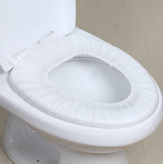 Tấm lót bồn cầu vải không dệt dùng một lần dày dặn, bệ ngồi bồn cầu du lịch khách sạn phòng vi khuẩn lây bệnh L1131