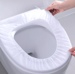 Tấm lót bồn cầu vải không dệt dùng một lần dày dặn, bệ ngồi bồn cầu du lịch khách sạn phòng vi khuẩn lây bệnh L1131