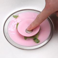 Nắp đậy thoát nước bồn rửa chén bằng silicon, nút chặn bồn rửa chống côn trùng và mùi hôi L1211