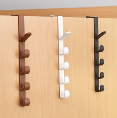 Móc treo cửa chữ L móc quần áo vật dụng nón mũ đa năng móc treo sau giá đỡ treo cửa tủ cửa phòng L1223