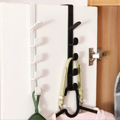 Móc treo cửa chữ L móc quần áo vật dụng nón mũ đa năng móc treo sau giá đỡ treo cửa tủ cửa phòng L1223