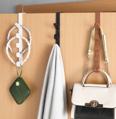 Móc treo cửa chữ L móc quần áo vật dụng nón mũ đa năng móc treo sau giá đỡ treo cửa tủ cửa phòng L1223