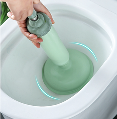 Dụng cụ thông thụt thông tắc ngẽn bồn cầu nhà vệ sinh tay đẩy chân không thông tắc cống L1233