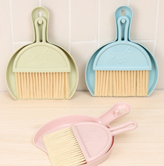 Bộ chổi và hót rác mini để bàn, bộ ki hốt rác chổi vệ sinh bàn phím máy tính ô tô, vệ sinh phòng khách sofa L1342