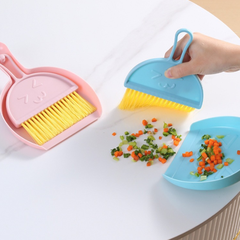 Bộ chổi và hót rác mini để bàn, bộ ki hốt rác chổi vệ sinh bàn phím máy tính ô tô, vệ sinh phòng khách sofa L1342