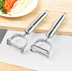 Dụng cụ gọt vỏ mặt cười bằng thép không gỉ đa năng, dụng cụ gọt vỏ khoai tây gọt vỏ trái cây rau củ L1343