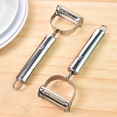 Dụng cụ gọt vỏ mặt cười bằng thép không gỉ đa năng, dụng cụ gọt vỏ khoai tây gọt vỏ trái cây rau củ L1343