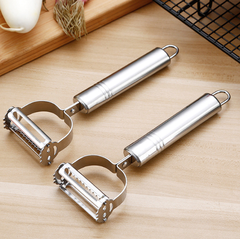 Dụng cụ gọt vỏ mặt cười bằng thép không gỉ đa năng, dụng cụ gọt vỏ khoai tây gọt vỏ trái cây rau củ L1343