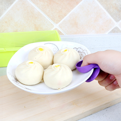 Dụng Cụ Kẹp bát đĩa cách nhiệt silicon dùng lò vi sóng, găng tay cách nhiệt bằng silicon, kẹp bát chống bỏng ( 1 Chiếc) L1411