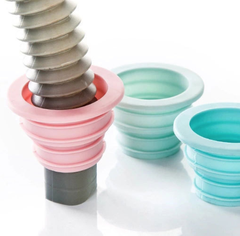 Nút Silicone bịt kín chặn mùi ống thoát nước bồn rửa chén nhà vòng đệm khử mùi nút bịt kín ống thoát nước máy giặt L1412