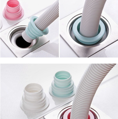 Nút Silicone bịt kín chặn mùi ống thoát nước bồn rửa chén nhà vòng đệm khử mùi nút bịt kín ống thoát nước máy giặt L1412