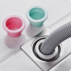 Nút Silicone bịt kín chặn mùi ống thoát nước bồn rửa chén nhà vòng đệm khử mùi nút bịt kín ống thoát nước máy giặt L1412