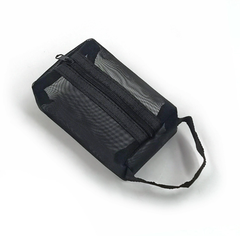 Túi lưới trong suốt đựng mỹ phẩm mini có khóa kéo nhỏ, đựng tiền xu, son môi, chìa khóa, túi đựng thẻ L1433