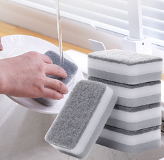Miếng bọt biển hai mặt dùng để lau chùi nhà bếp, miếng bọt biển rửa chén, miếng giẻ rửa chén L1452