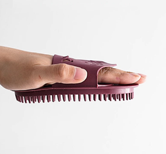 Bàn chải kinh tuyến massage silicone mềm mại, bàn chải cạo giảm béo chải eo lưng bụng thư giãn L1454