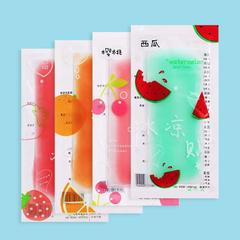 Túi 2 Miếng dán làm mát hương trái cây mùa hè, miếng dán tản nhiệt điện thoại chơi game livestream nhiều giờ, dán hạ sốt L1513