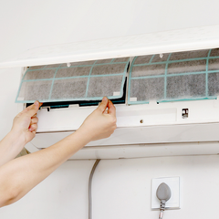 Màng lọc bụi máy điều hòa máy lạnh bằng vải không dệt, bộ lọc không khí lọc bụi mịn có thể cắt  L1554