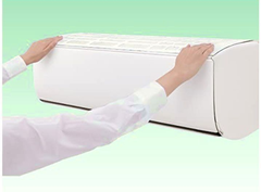 Màng lọc bụi máy điều hòa máy lạnh bằng vải không dệt, bộ lọc không khí lọc bụi mịn có thể cắt  L1554