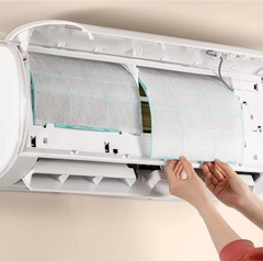 Màng lọc bụi máy điều hòa máy lạnh bằng vải không dệt, bộ lọc không khí lọc bụi mịn có thể cắt  L1554