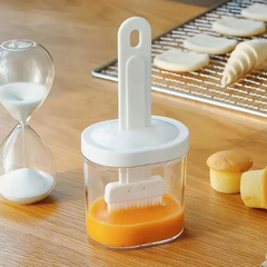 Cọ quét dầu có bình tích hợp 2 trong 1 quét gia vị nước sốt chiên nướng chịu nhiệt độ cao an toàn L1621