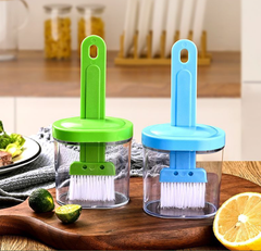 Cọ quét dầu có bình tích hợp 2 trong 1 quét gia vị nước sốt chiên nướng chịu nhiệt độ cao an toàn L1621