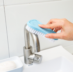 Bàn chải giặt đồ lông mềm hình bàn chân bàn chải chà chân tay vệ sinh tắm rửa không sợ làm đau da L1632