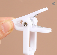 Kẹp nhựa kẹp tất vớ tã lót treo đồ áo khoác, kẹp rèm xoay, kẹp trưng bày, móc xoay, kẹp cà vạt chéo L1634