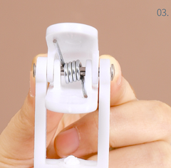 Kẹp nhựa kẹp tất vớ tã lót treo đồ áo khoác, kẹp rèm xoay, kẹp trưng bày, móc xoay, kẹp cà vạt chéo L1634