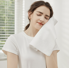 Khăn tắm Khăn mặt cotton dùng một lần du lịch nguyên chất khăn tắm gia đình khách sạn dày dặn L1541-L1542-L1543