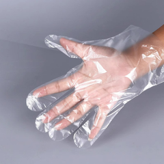 Bịch 100 Gram Găng Tay PE trong suốt dùng 1 lần, găng tay nấu ăn, bao tay dọn dẹp vệ sinh siêu dai A5331