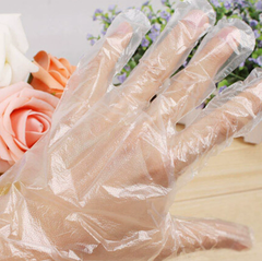 Bịch 100 Gram Găng Tay PE trong suốt dùng 1 lần, găng tay nấu ăn, bao tay dọn dẹp vệ sinh siêu dai A5331