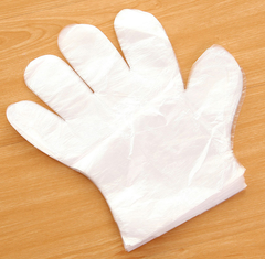 Bịch 100 Gram Găng Tay PE trong suốt dùng 1 lần, găng tay nấu ăn, bao tay dọn dẹp vệ sinh siêu dai A5331