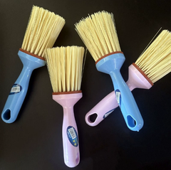 Cây cọ rửa nồi hình trụ có cán thô được gia cố và làm dày, cây cọ rửa nhà bếp đa năng A0441