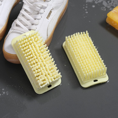 Bàn chải chà giày lông mềm, bàn chải giặt đồ vệ sinh giày đa năng, bàn chải quần áo sợi mềm A0523
