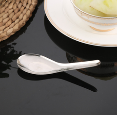 Thìa inox ngắn ăn cơm inox thép không gỉ A1158